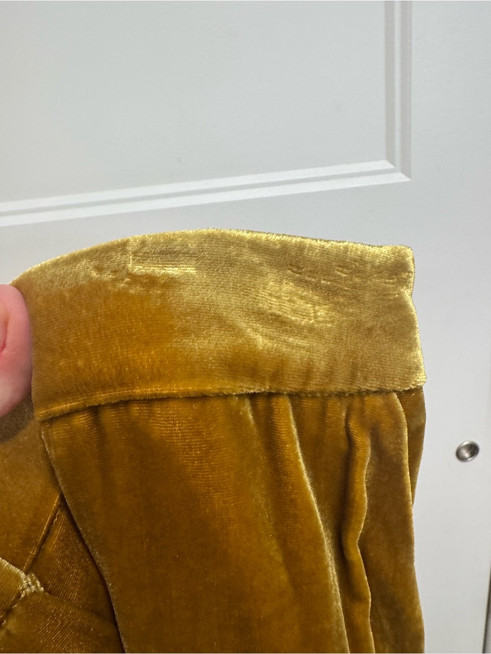 BODEN Lyndhurst Velvet Wide Leg Crop Pants-Trumpet - Picture 7 of 9